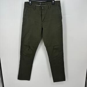 Vuori collins chino pants men size 32 green business casual